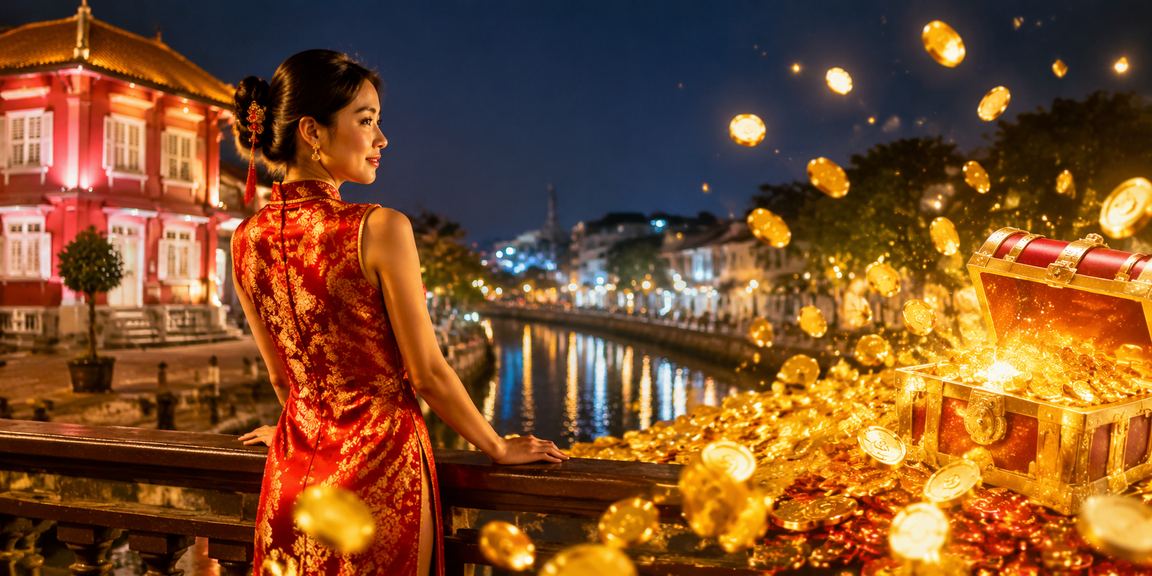 Paparan bonus deposit dan maklumat pembayaran dalam gaya Melayu di Melaka